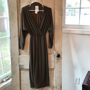 NWT super soft brown ribbed dress from Nordstrom